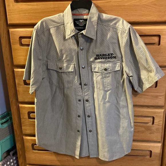 Harley-Davidson Other - Men’s Harley Davidson small snap shirt